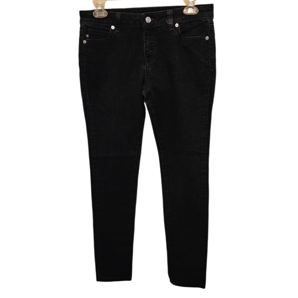 Michael Kors Black Skinny Stretch Jeans in SIZE 4
